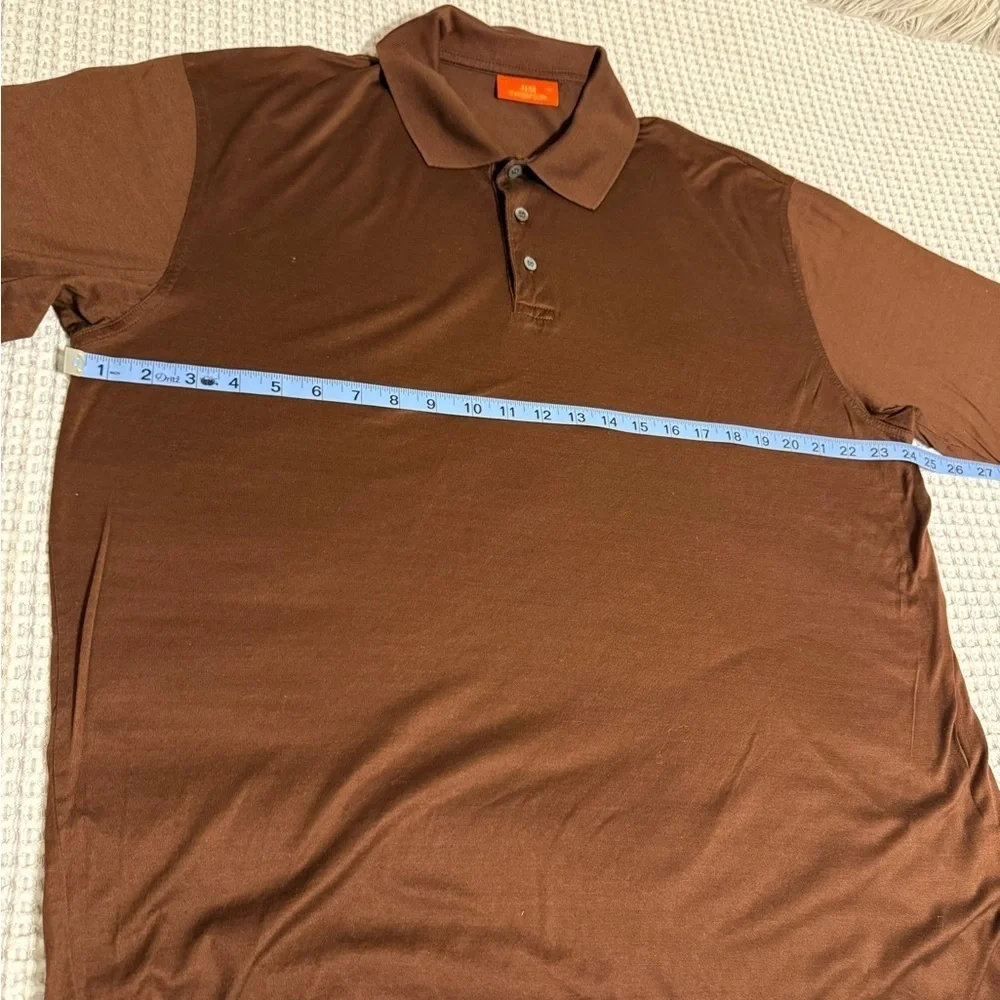 NWOT Jim Thompson Brown Polo Shirt Size XL - Picture 5 of 8